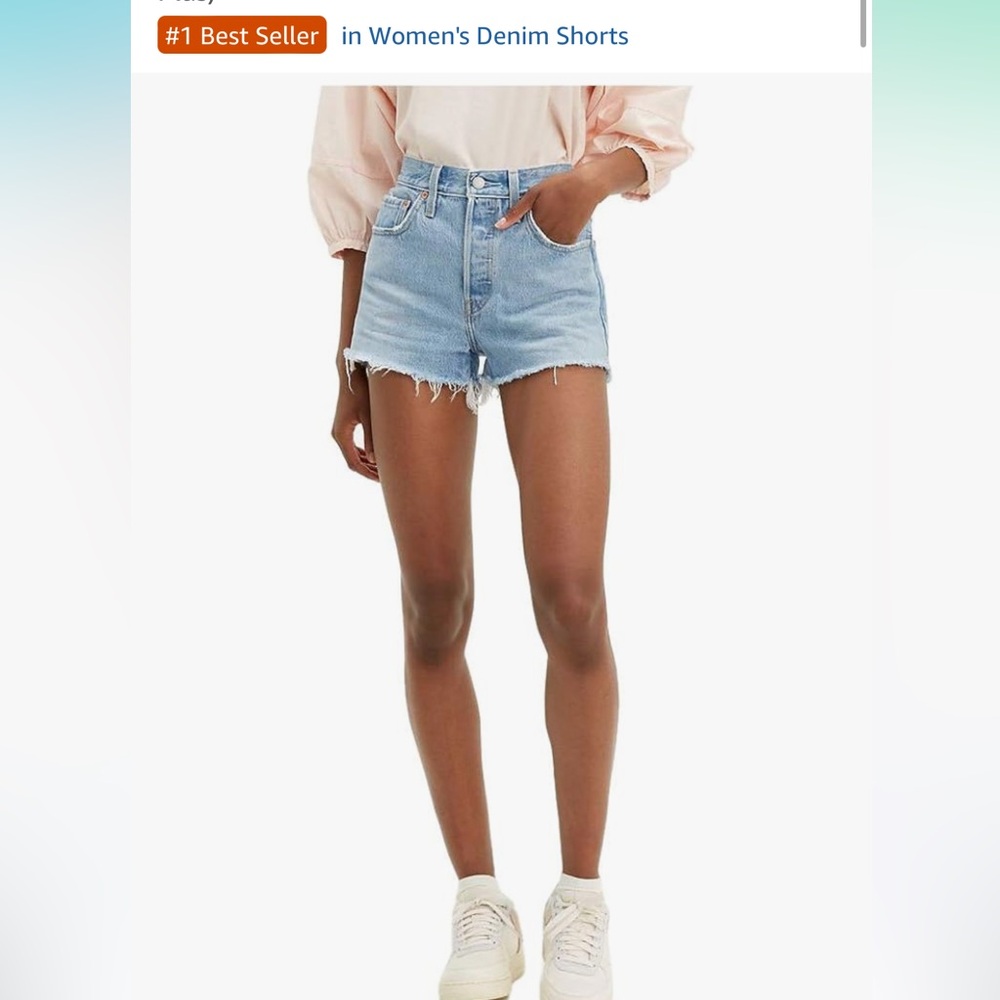Levi's Women's 501 Original Shorts, Luxor Baked, 26 (US 2)